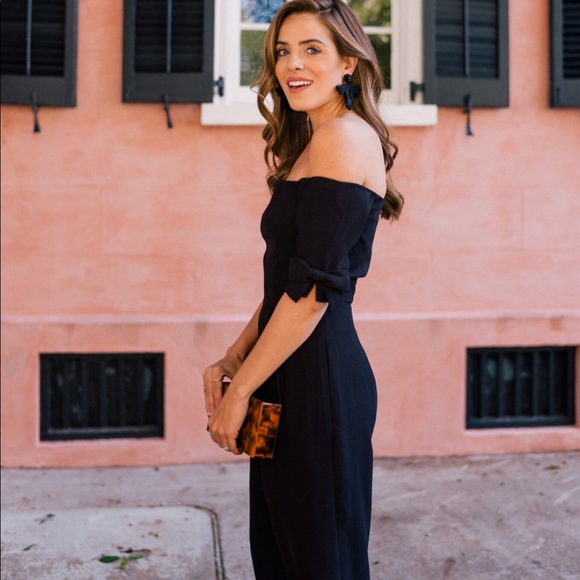 NEW • Gal Meets Glam • Meredith Jumpsuit Black - Picture 4 of 6